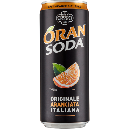 BOISSON GAZEUSE À L'ORANGE